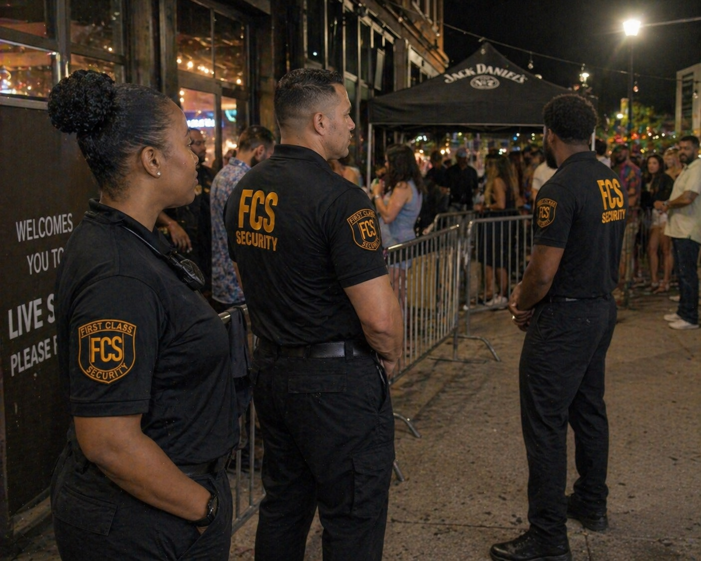 First Class Security event security officer in Nashville TN